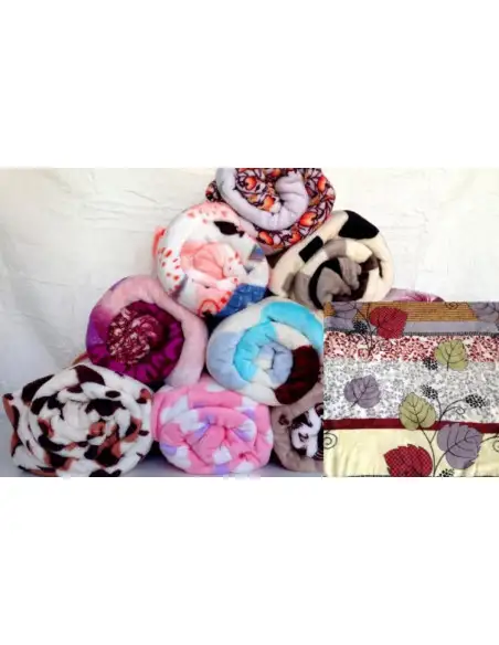 Patura cocolino cu model 200x230cm red-mag.ro