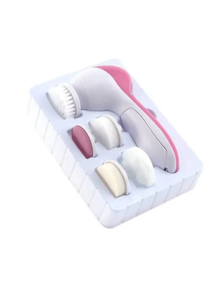 Aparat perie de masaj si ingrijire faciala 5-in-1, culoare