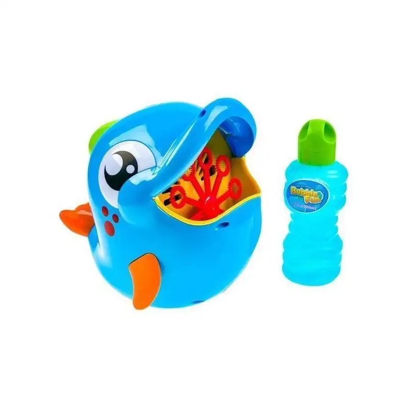 Masina cu baloane de sapun Delfin Bubble Fun red-mag.ro