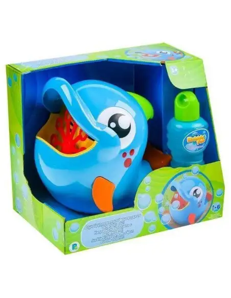 Masina cu baloane de sapun Delfin Bubble Fun red-mag.ro