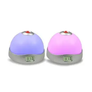 Ceas multicolor cu alarma si proiectie ora cu stele pe tavan 2