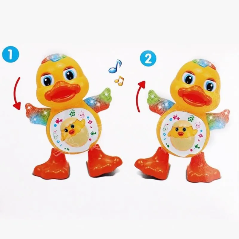 Ratusca dansatoare cu lumini si sunete red-mag.ro