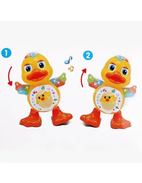 Ratusca dansatoare cu lumini si sunete red-mag.ro