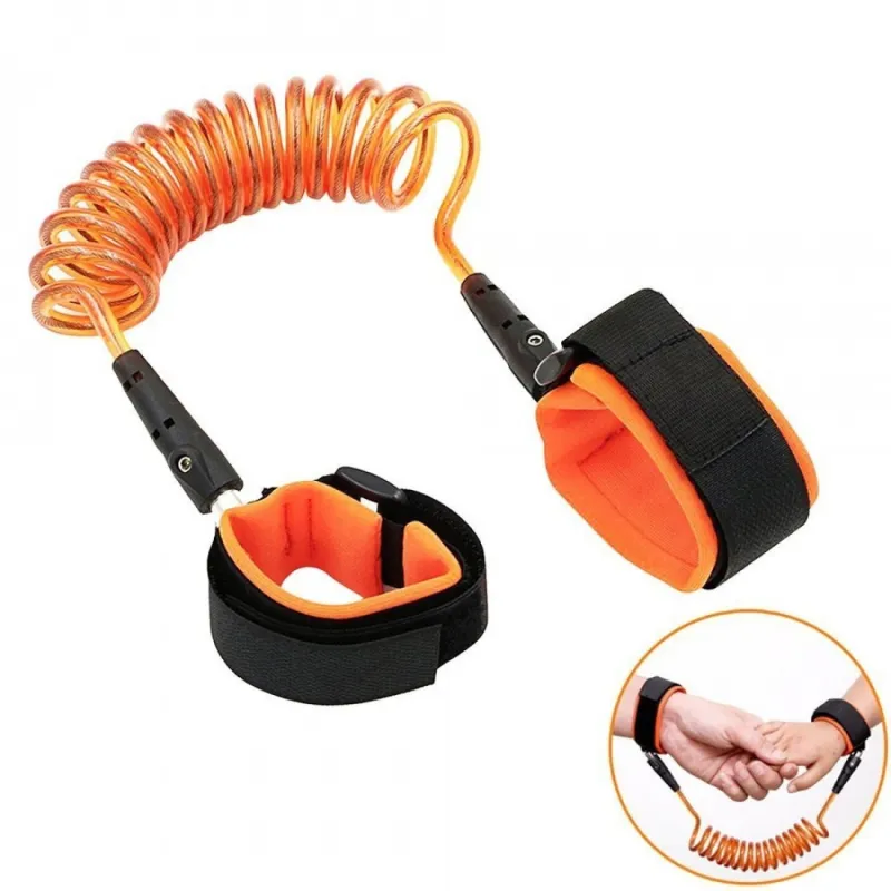 Bratara dubla antipierdere copii, InnovaGoods, flexibila pana