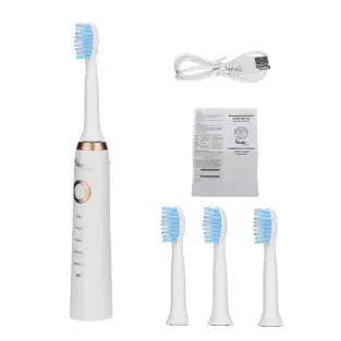 Set periuta de dinti electrica Shuke SK-601 red-mag.ro