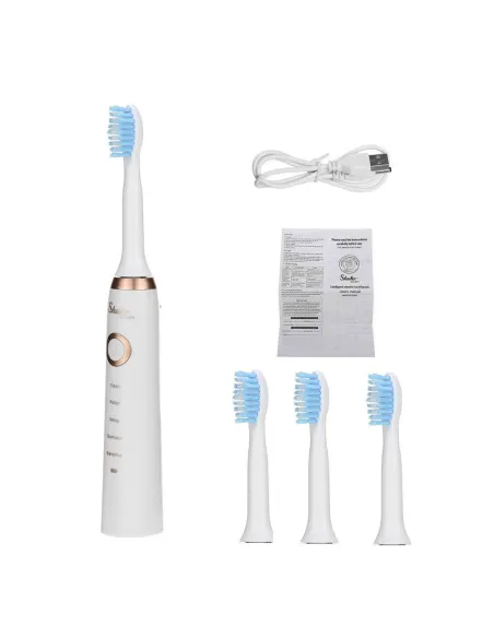 Set periuta de dinti electrica Shuke SK-601 red-mag.ro