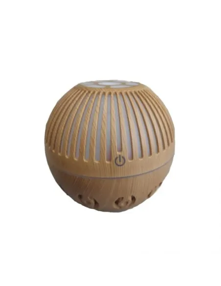Difuzor pentru aromaterapie tip sfera cu LED incorporat, 130 ml