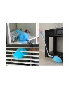 Spin duster - peria rotativa 360 cu peri tratati antistatic si 2