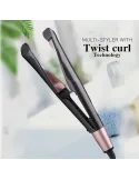 Placa Twisted pentru indreptat si ondulat parul, invelis