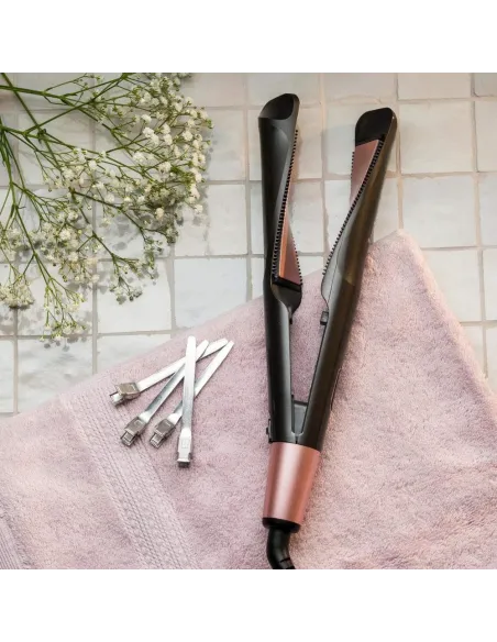 Placa Twisted pentru indreptat si ondulat parul, invelis