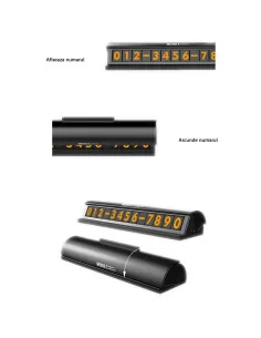 Placuta numar telefon parcare, pentru parbriz red-mag.ro 2