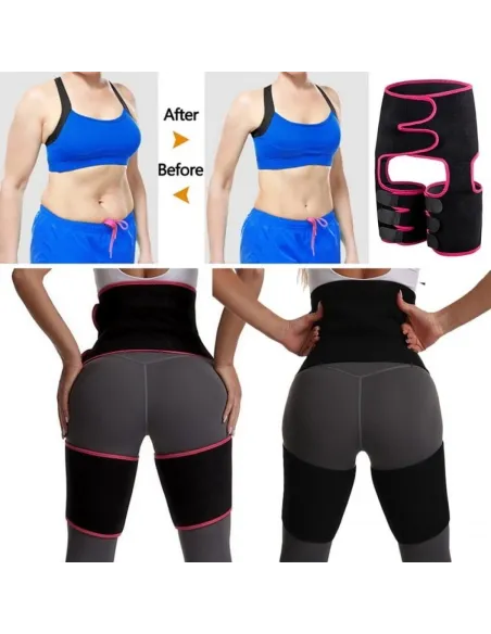 Trainer din neopren pentru talie, fese si coapse red-mag.ro