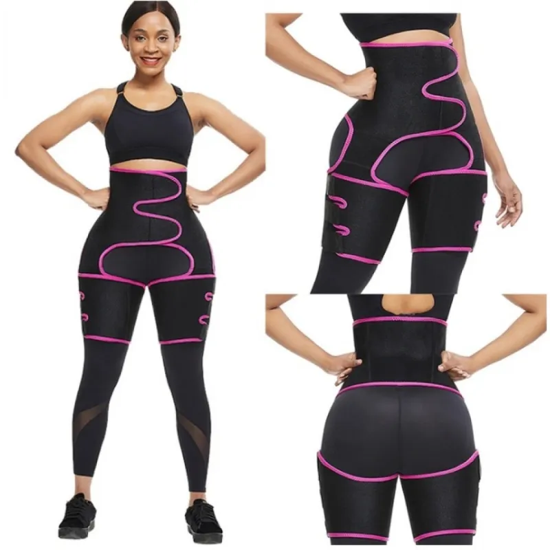 Trainer din neopren pentru talie, fese si coapse red-mag.ro