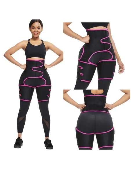 Trainer din neopren pentru talie, fese si coapse red-mag.ro