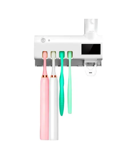 Dozator pentru pasta de dinti cu alimentare solara si