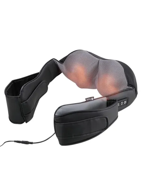 Aparat de masaj cervical, cu infrarosu si bile, 24W, piele