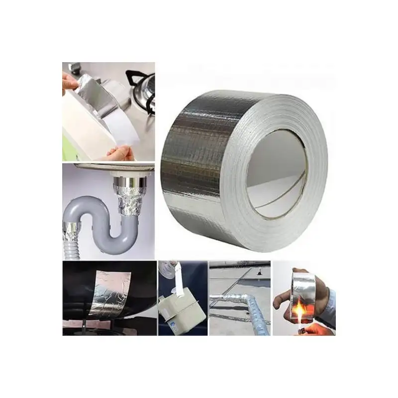 Banda adeziva izolatoare din aluminiu, 5 Metri red-mag.ro