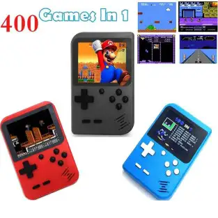 Consola de jocuri video, portabila, Retro Mini Gameboy 400 in 1 2