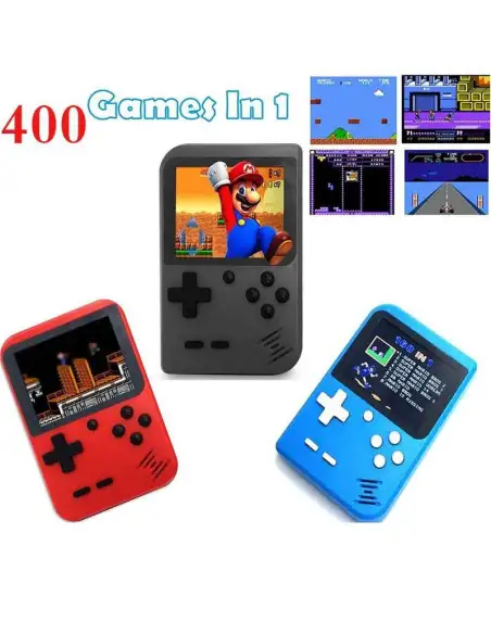 Consola de jocuri video, portabila, Retro Mini Gameboy 400 in 1