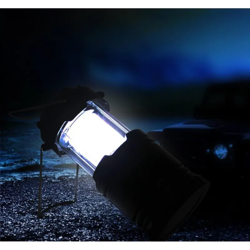 Lampa solara reincarcabila tip felinar cu functie de baterie