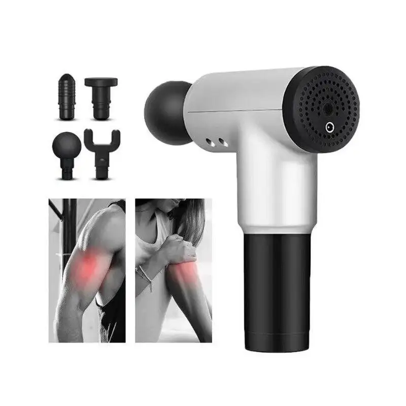 Aparat de masaj cu acumulator, 4 capete interschimbabile