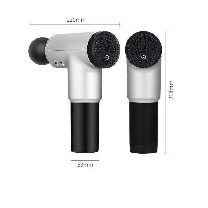 Aparat de masaj cu acumulator, 4 capete interschimbabile