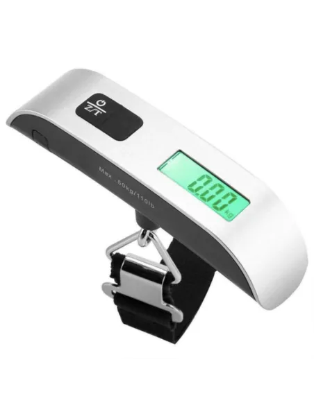 Cantar portabil cu display si termometru - Greutate maxima 50