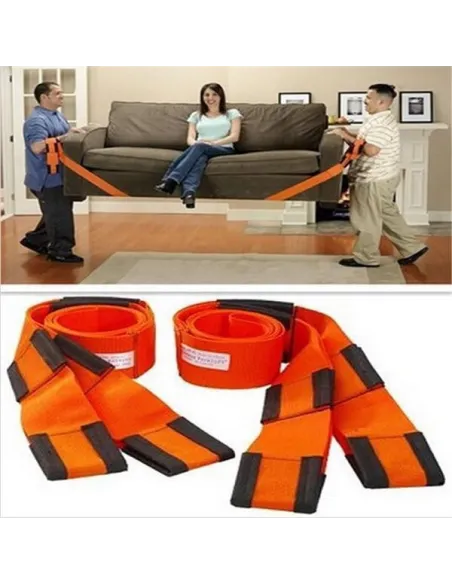 Set 2 curele pentru mutat mobilierul red-mag.ro