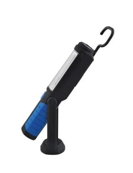 Lanterna LED 3 W cu suport si carlig red-mag.ro