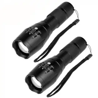 Set 2 lanterne tactice Tac Light, Super LED, subacvatice