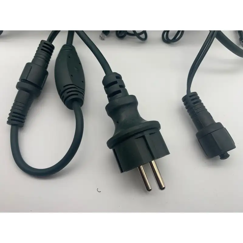 Instalatie exterior 5,5m franjuri ingali,120 led-uri