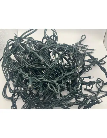 Instalatie exterior 5,5m franjuri ingali,120 led-uri