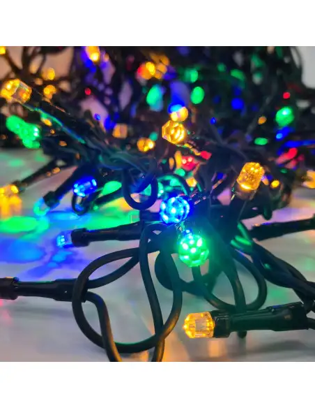 Instalatie exterior 5,5m franjuri ingali,120 led-uri