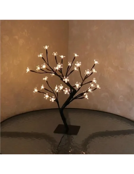 Lampa birou 36 LED Cherry, Blossom Bonsai, lumina calda
