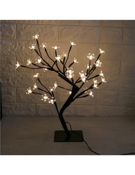 Lampa birou 36 LED Cherry, Blossom Bonsai, lumina calda