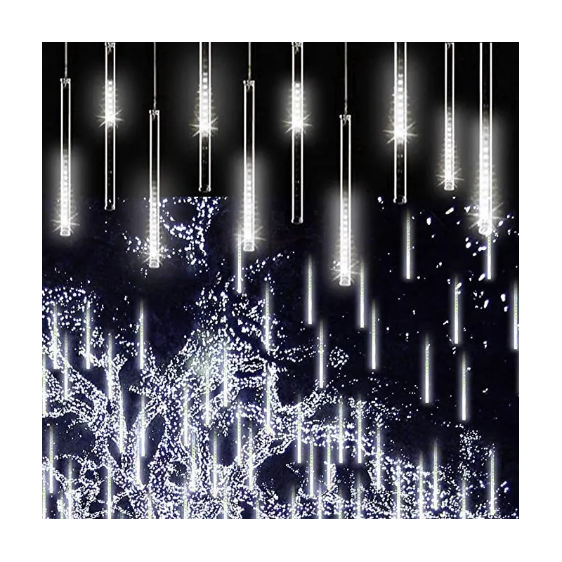 Instalatie tub luminos tip meteorit, 80 cm, 5 tuburi, diverse