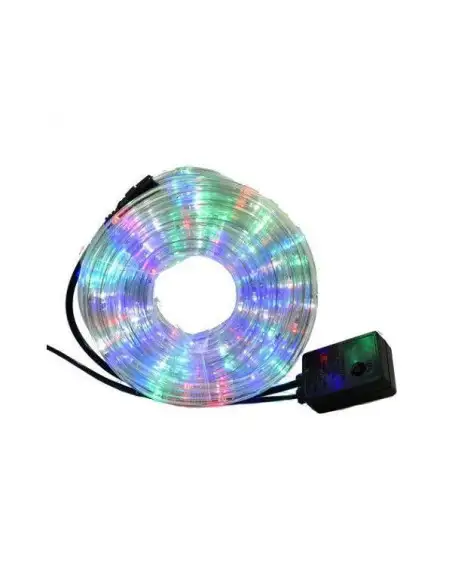 Instalatie tip furtun luminos cu led, 10m, diverse culori