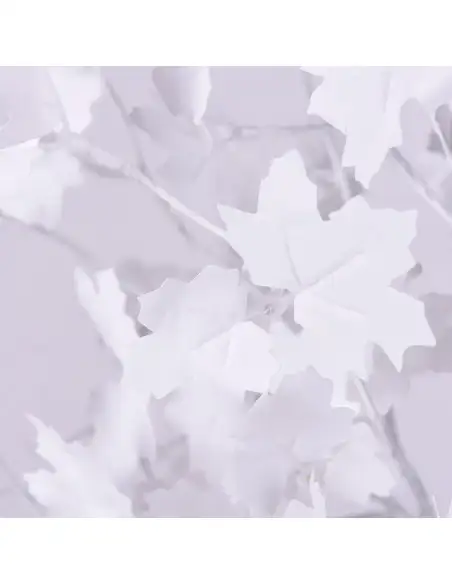 Copac decorativ sarbatori, Alb, iluminat 160 LED, 180 cm