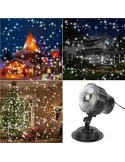 Proiector Laser Snow Flower, imita fulgii de zapada red-mag.ro