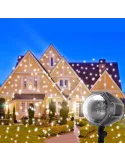 Proiector Laser Snow Flower, imita fulgii de zapada red-mag.ro