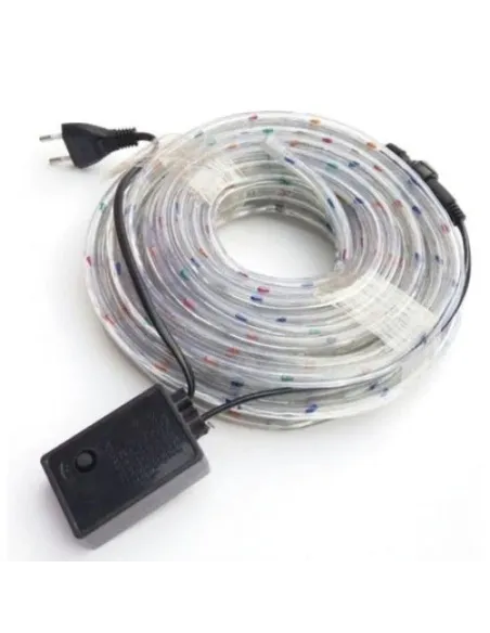 Instalatie tip furtun luminos cu bec, 10m, diverse culori