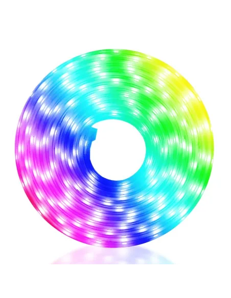 Furtun LED tip banda, SMD, exterior, flexibil,20m, multicolor