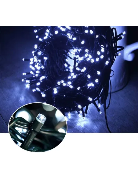 Instalatie brad 500 LED sir,diverse culori red-mag.ro