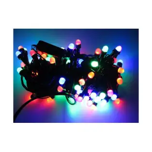 Instalatie de Craciun, 10 m, Liniara, diverse culori, 100