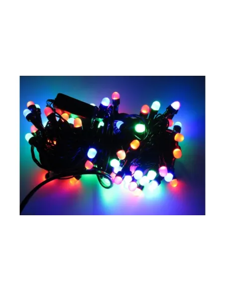 Instalatie de Craciun, 10 m, Liniara, diverse culori, 100