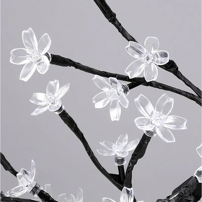 Copacel de Craciun, 36 LED Cherry, Blossom Bonsai, lumina rece