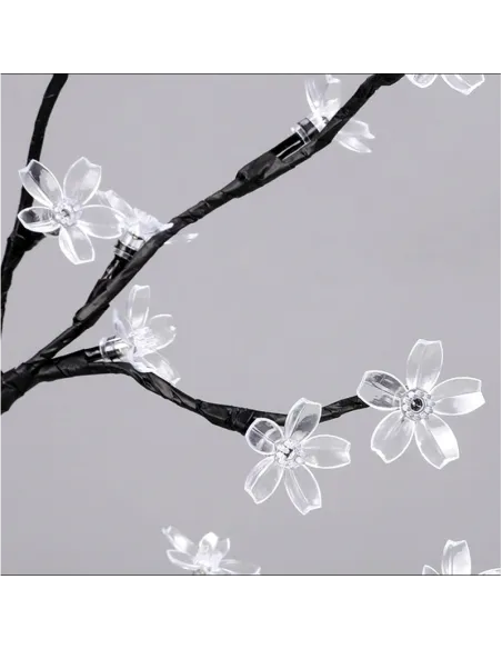 Copacel de Craciun, 36 LED Cherry, Blossom Bonsai, lumina rece