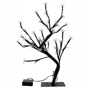 Copacel de Craciun, 36 LED Cherry, Blossom Bonsai, multicolor 2
