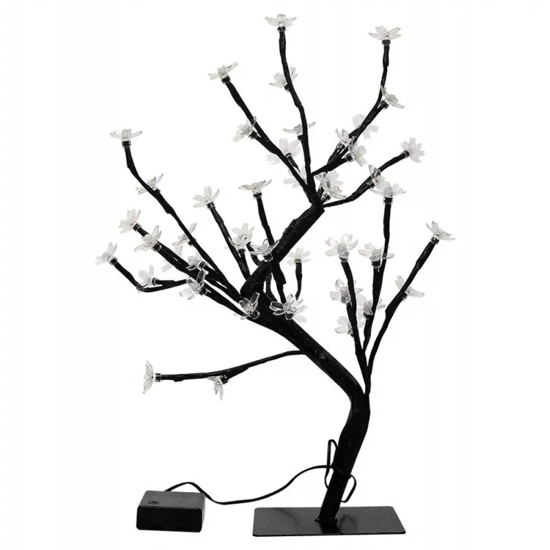 Copacel de Craciun, 36 LED Cherry, Blossom Bonsai, lumina rece