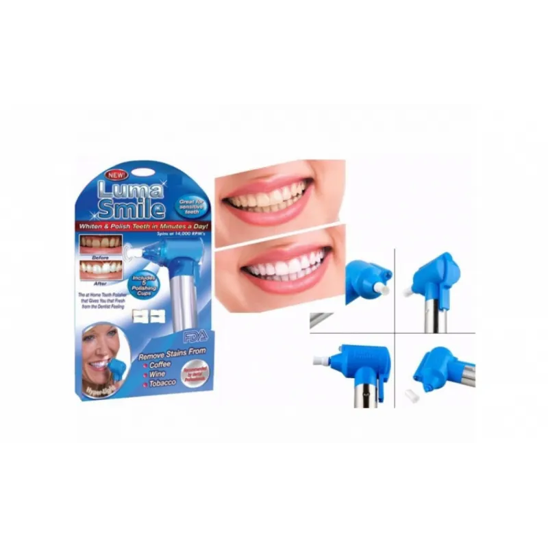 Aparat pentru albirea dintilor Luma Smile red-mag.ro